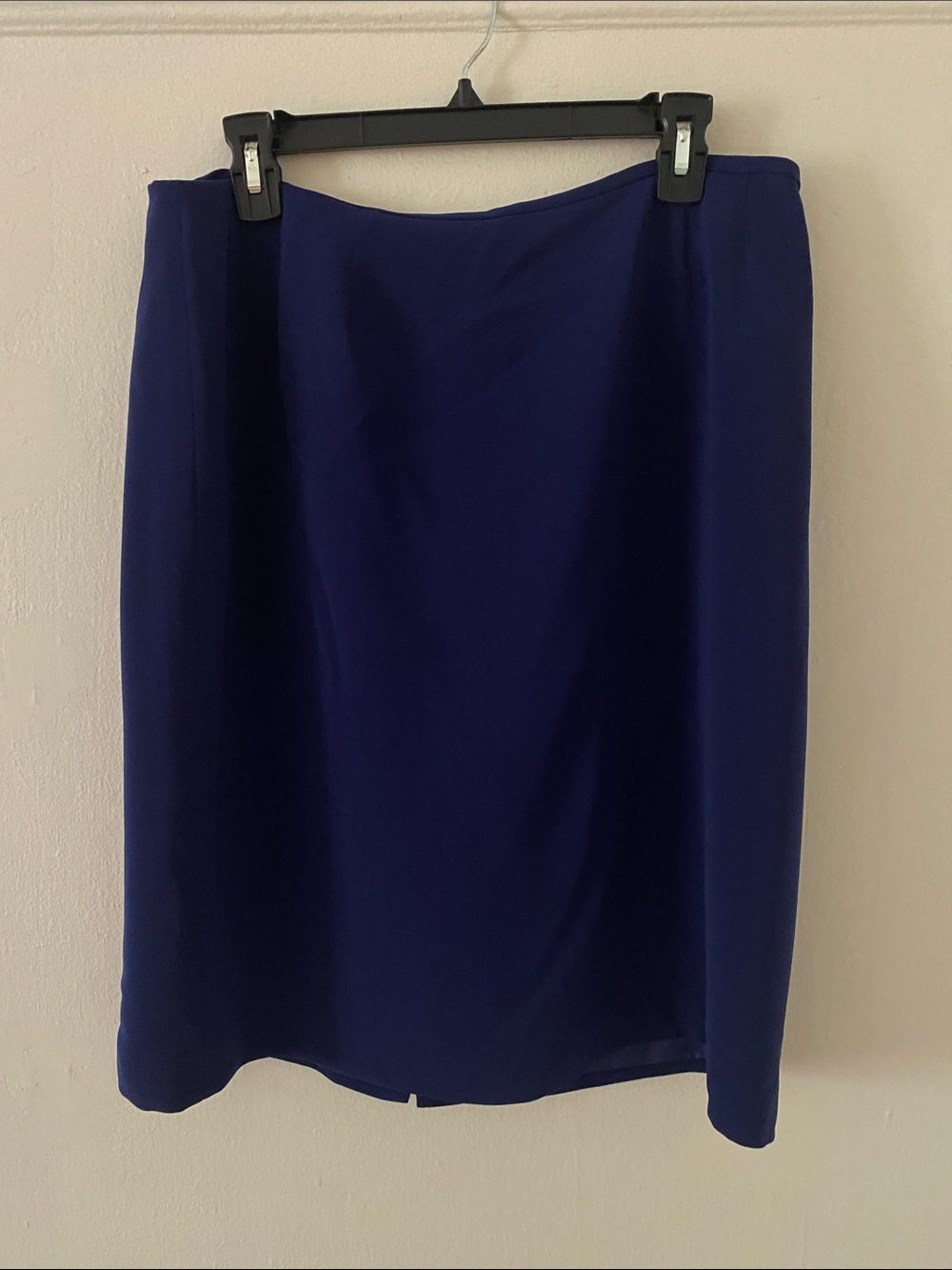 Kasper Sleek Royal Blue Pencil Skirt Size US 14P